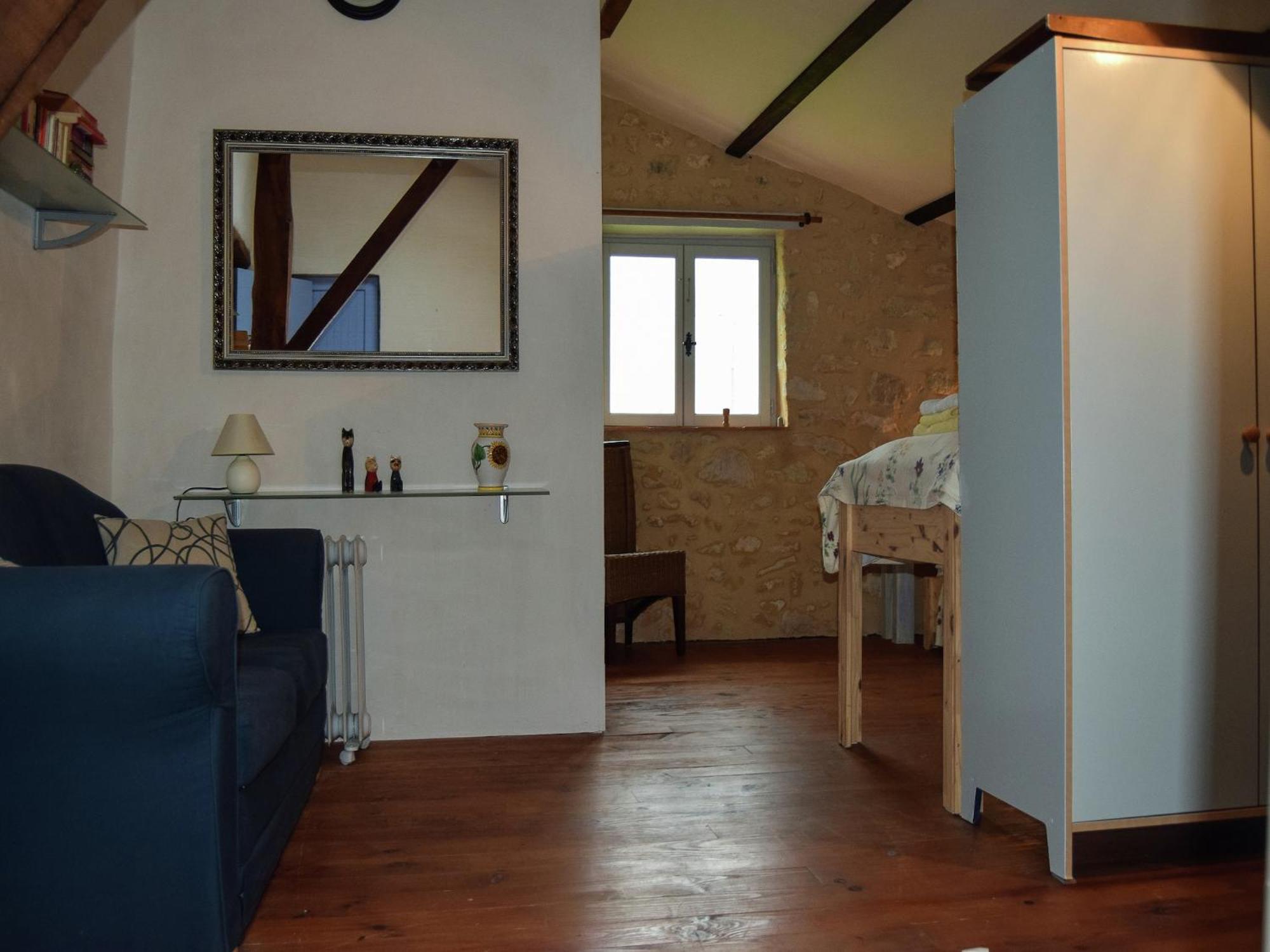 Snug Cottage In Saint Eutrope De Born With Pool Exterior foto